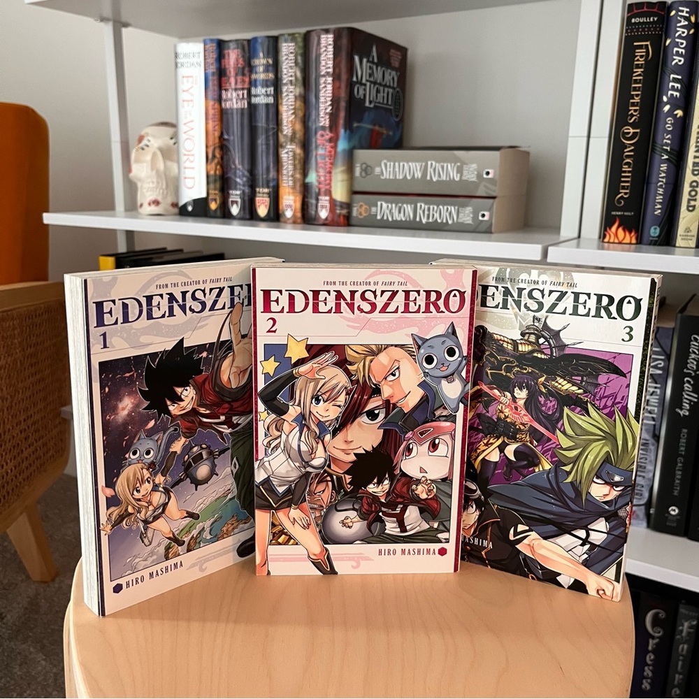 Edens Zero Manga Volumes 1-3